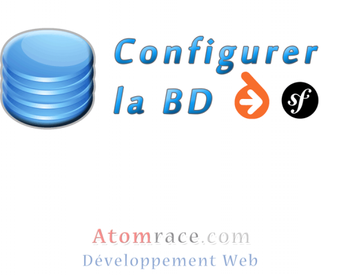 configurer la base de donnees pour doctrine et synfony