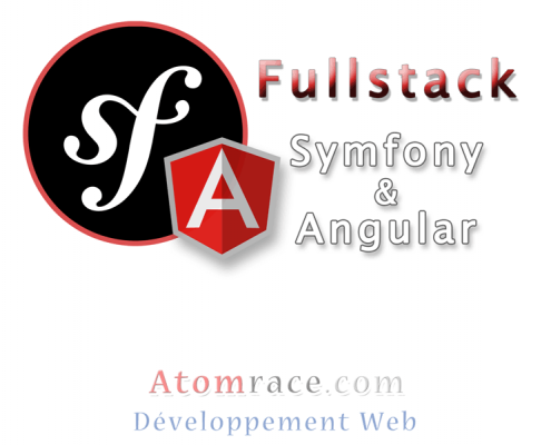 développement web fullstack client et serveur avec un API REST
