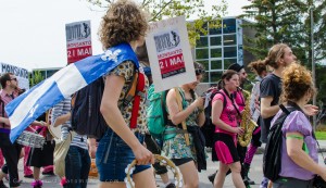 Marche mondiale contre les OGM à Québéc