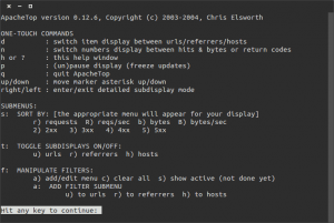 apachetop exemple