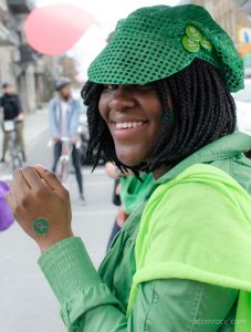 Étudiante de la Marche monde 2017