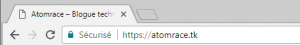 Nom de domaine sécurisé HTTPS par Let's Encrypt