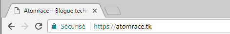 Nom de domaine sécurisé HTTPS par Let's Encrypt
