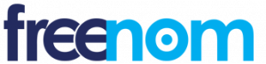 Logo de freenom.com - nom de domaine gratuit