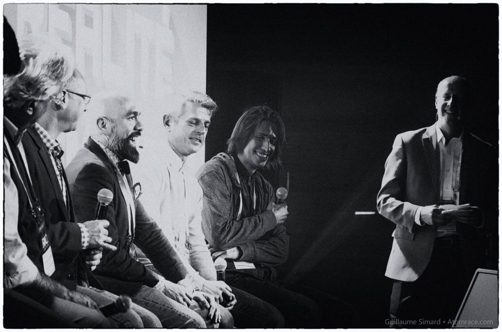 Panel en noir et blanc