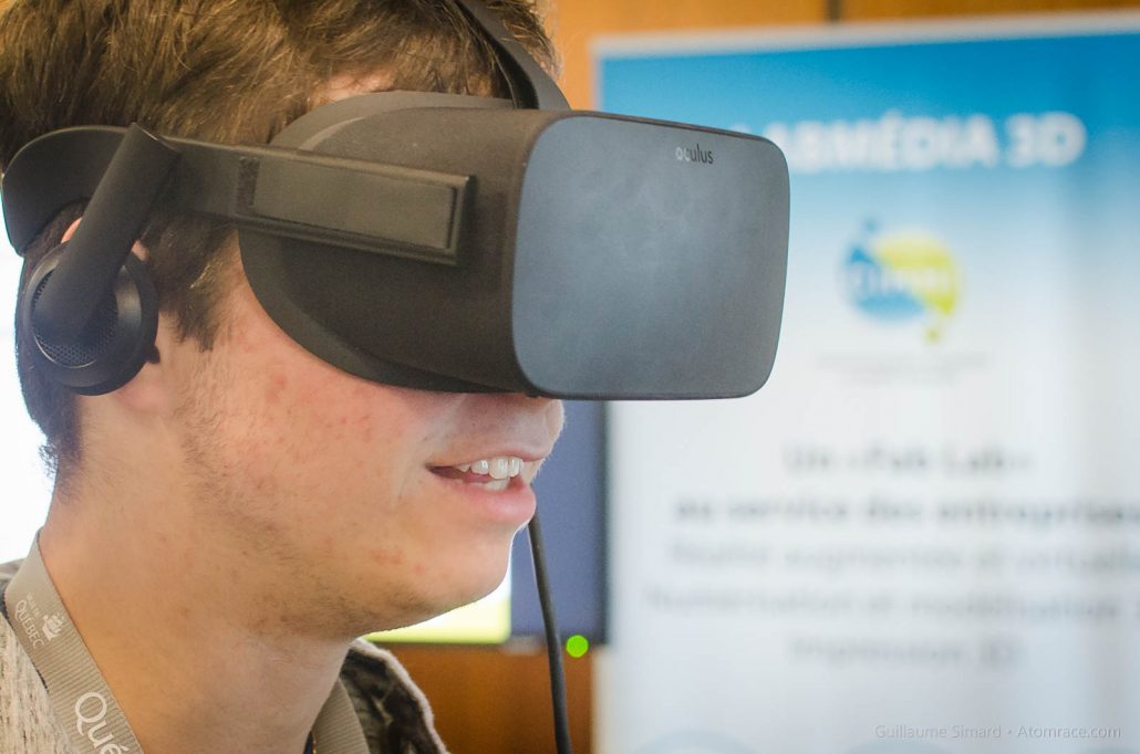 William avec le Oculus